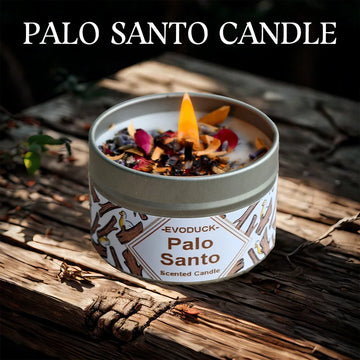 Scented Candles 3oz Palo Santo Manifestation Energy Boosting Christmas Home Decoration Candle Holders Gift