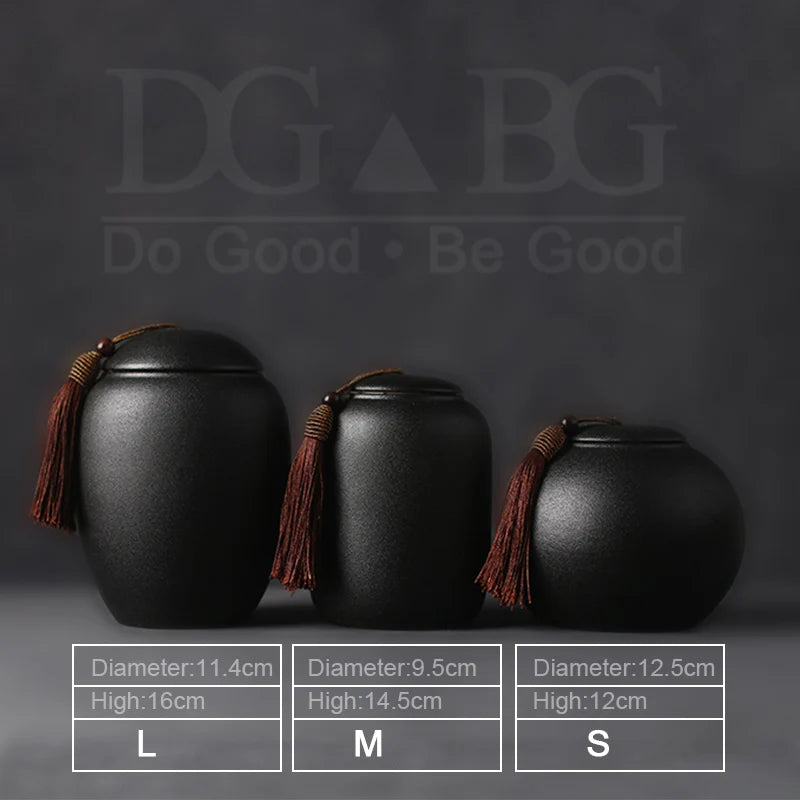 Ceramics Ash Urn Sealed Cremation Funeral Ashes Keepsake Small Animals Pet Dog Cat Memorial Suitable Home Fireplaces Burial