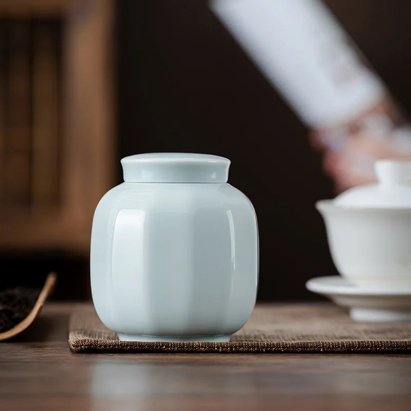 Feline Leukemia Memorial Urn - Personalized Ribbon Design, Ceramic Ashes Container Support Gift