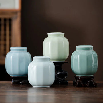 Feline Leukemia Memorial Urn - Personalized Ribbon Design, Ceramic Ashes Container Support Gift