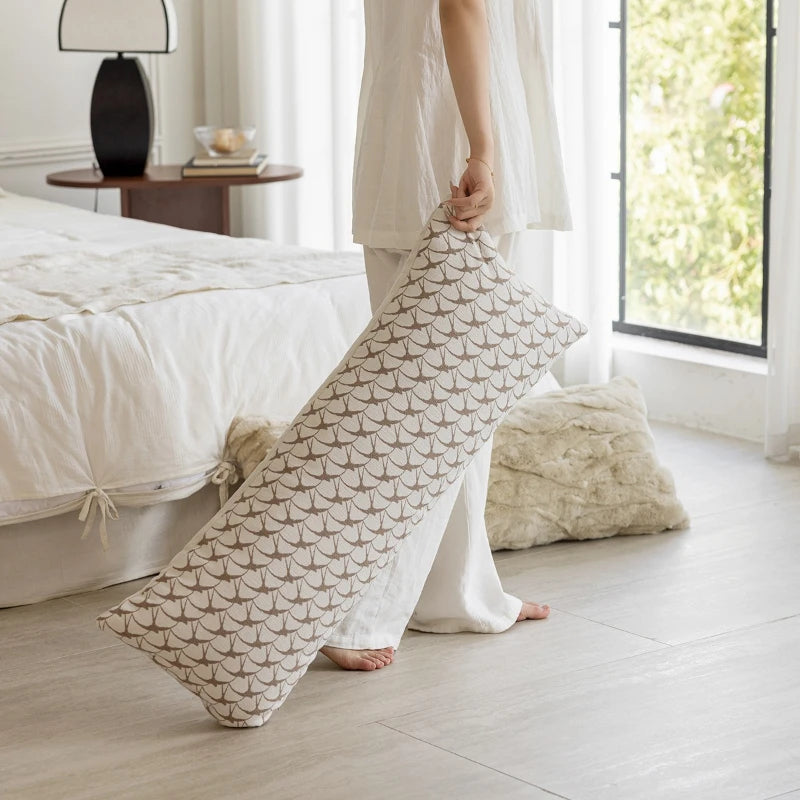 35x90CM Rectangle Throw Pillow Cover Plush Cushion Cover Modern Living Room Sofa Decor Home Decorative Pillowcase Large Size