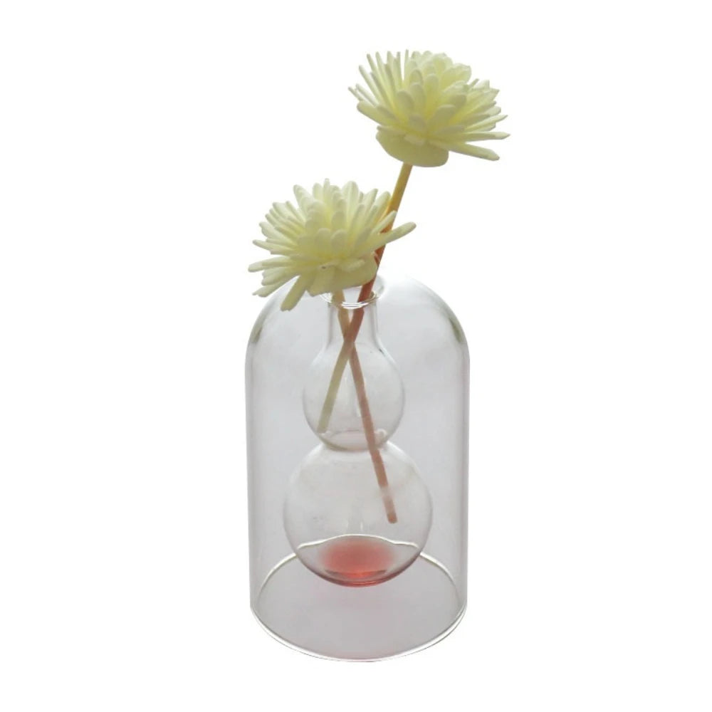 Glass Aromatherapy Bottle Empty Bottle Living Room Creative Reed Diffuser Bottle Decorative Bottle Modern Home Decorations