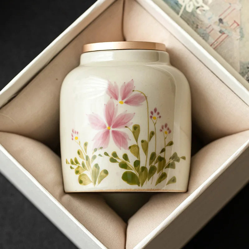 Ceramic Urns Casket for Dog Cat Bird Urn Funeral Ashes Urn for Human Cremation Pet Ashes Holder Keepsake Memory Pal Ashes