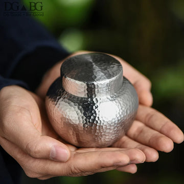 Large Small Keepsake Container Urn Pet Memorial Cremation Funeral Urns for Human Ashes Dog Keepsak Urna Praha Souvenirs Tin Gift