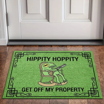 VIKAMA Leisure Frog Carpet Green Doormat Welcome Mat Outdoor Carpet Lightweight Living Room Carpet Rug For Bedroom  Home Decor