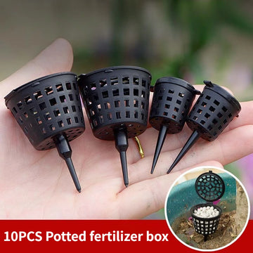 10pcs Fertilization artifact Bonsai fertilizer special box Fertilizer basket Jade fertilizer box lid Garden supplies