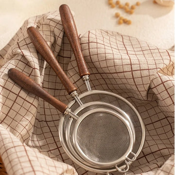 New Stainless Steel Matcha Sifter Very Fine Mesh Rust-Proof Tea Strainer Easy to Clean Small Food Sifters for Kitchen