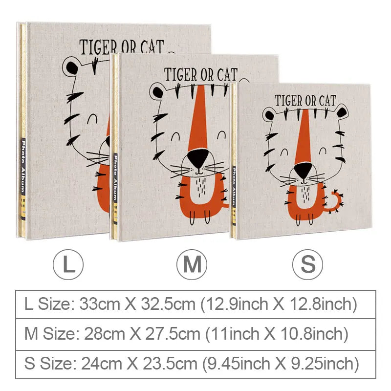 Photo Album  Self Adhesive Magnetic Scrapbook Book with 40 Page Hardcover DIY Gift Hand Made Baby Birthday Christmas Anniversary