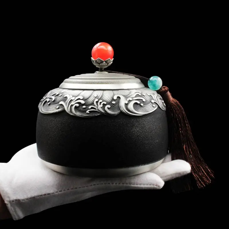 Pure Tin Adult Human Cremation Urn Large Capacity  Urns For Ashes Funeral Cremation Memorials  Funeral Holder Ritual