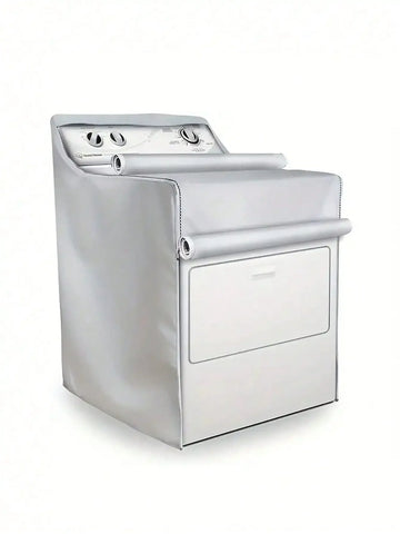 1 washing machine dust protection cover. Oxford fabric material with adjustable straps for school, office.