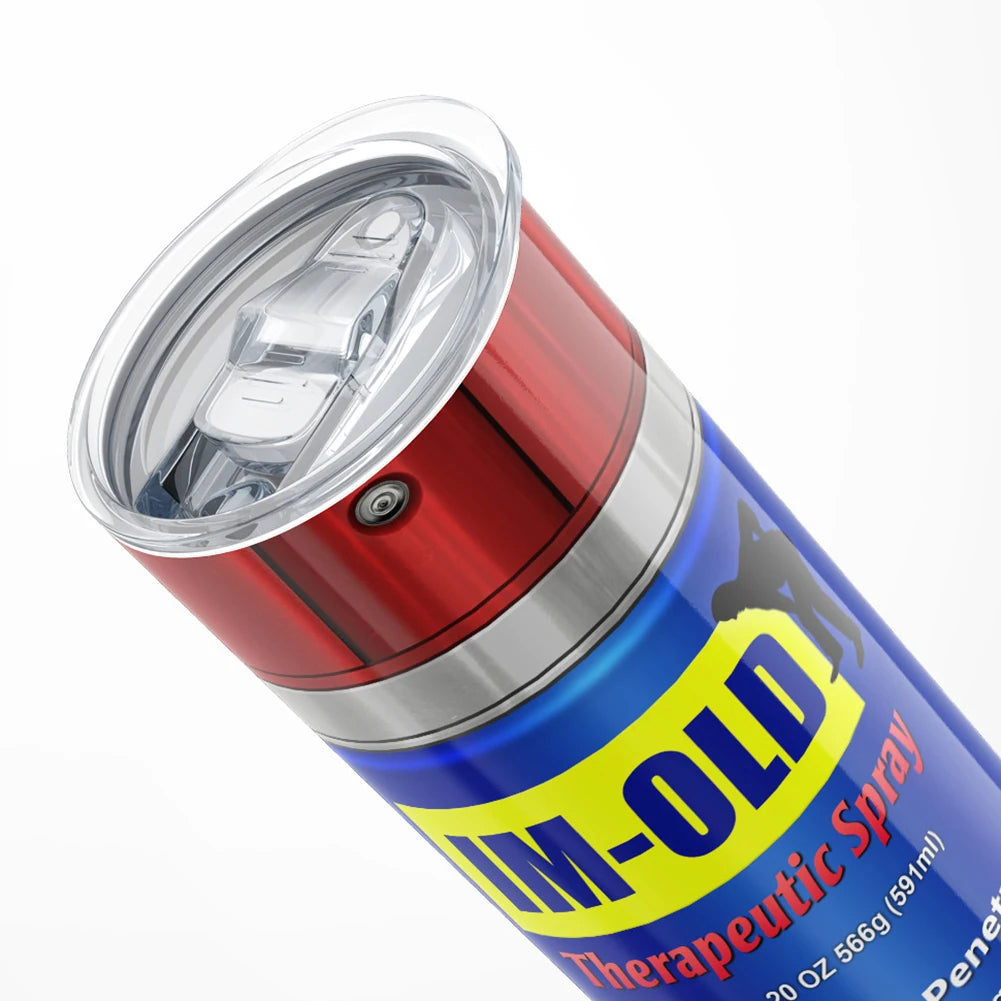WD40-Dirty Pattern Thermos-Cup 20oz Stainless Steel Insulation Straight Water Anytime Bottle Leakproof Food Grade Travel Mug