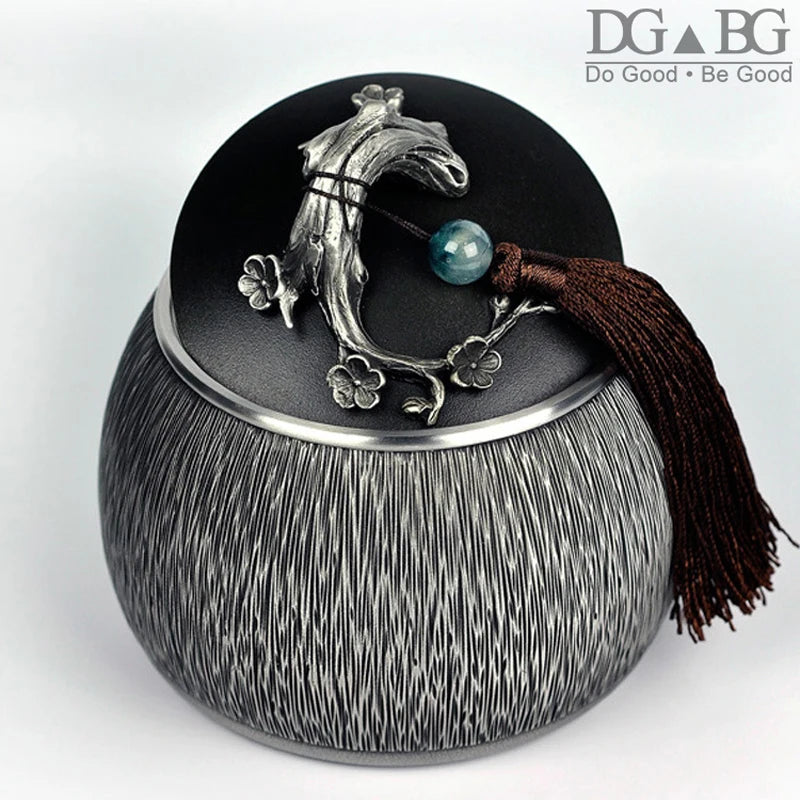 Crematio Keepsake Urn Container Ashes Pet Memorial Cremation Funeral Urns for Human Ashes Dog Keepsak Urna Praha Souvenirs Tin