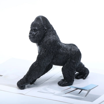 1 pc Resin Gorilla Desktop Decoration, Monkey Statue Decoration, Handmade Decoration Ornament, Office Desktop Decoration