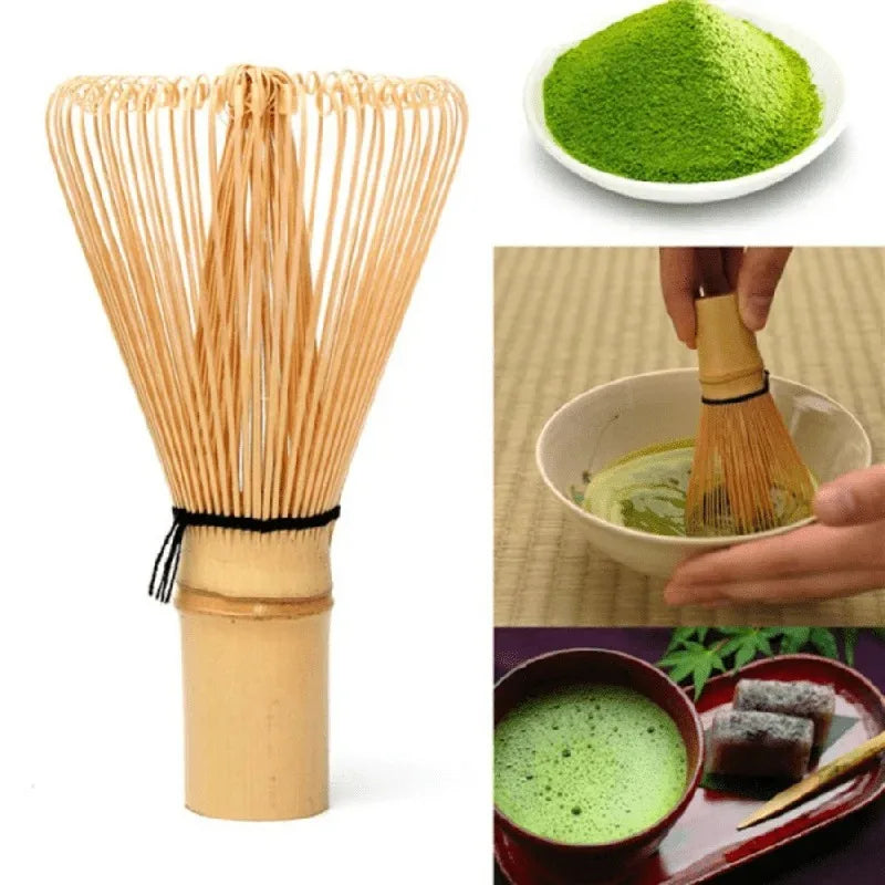 1 Piece Tea brush accessories Kitchen Matcha Bamboo Accessories Practical brush tool Japanese tea set matcha mixing brush