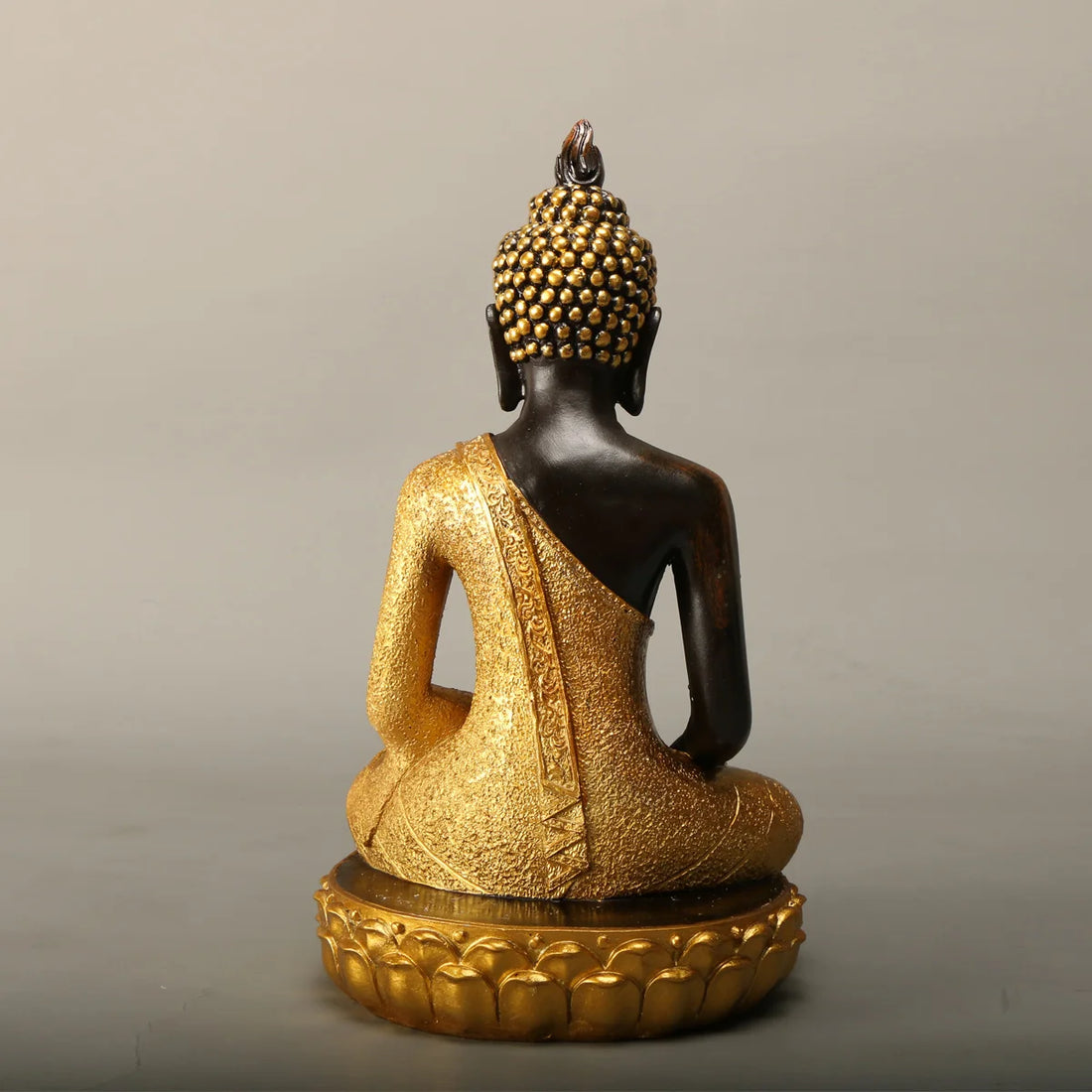1pc Of Golden Southeast Asian Buddha Statue, Plate FromLotus Platform, Buddha Statue Indoor Decoration, HomeDecor Room Decor