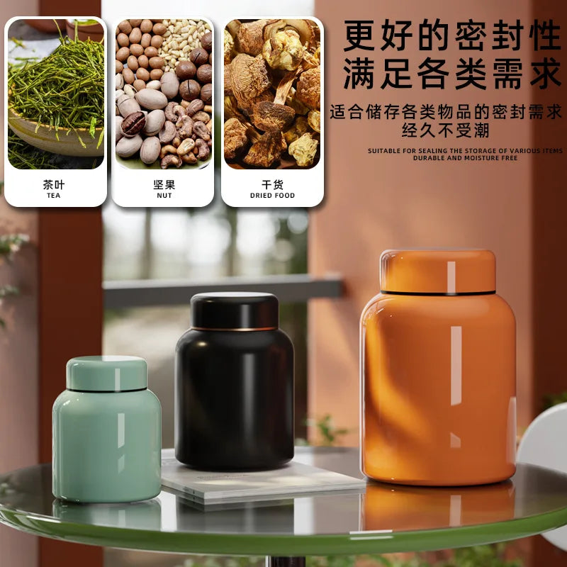 Multi-colored Stainless Steel Dog Urns Dog Cat Bird Mouse Cremation Ashes Urn Sealed Funeral For Dogs Pet Souvenir Jar 2025 New