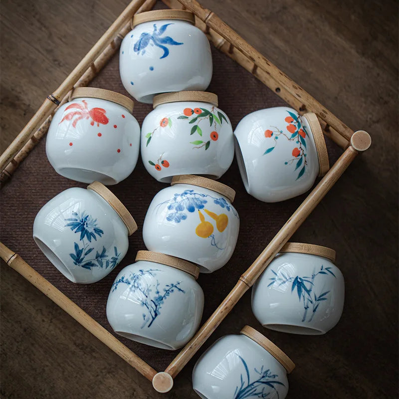 Ceramic Urns for Pet, Black Cremation Human Ashes, Small Keepsake, Funeral Casket, Memoria Urn