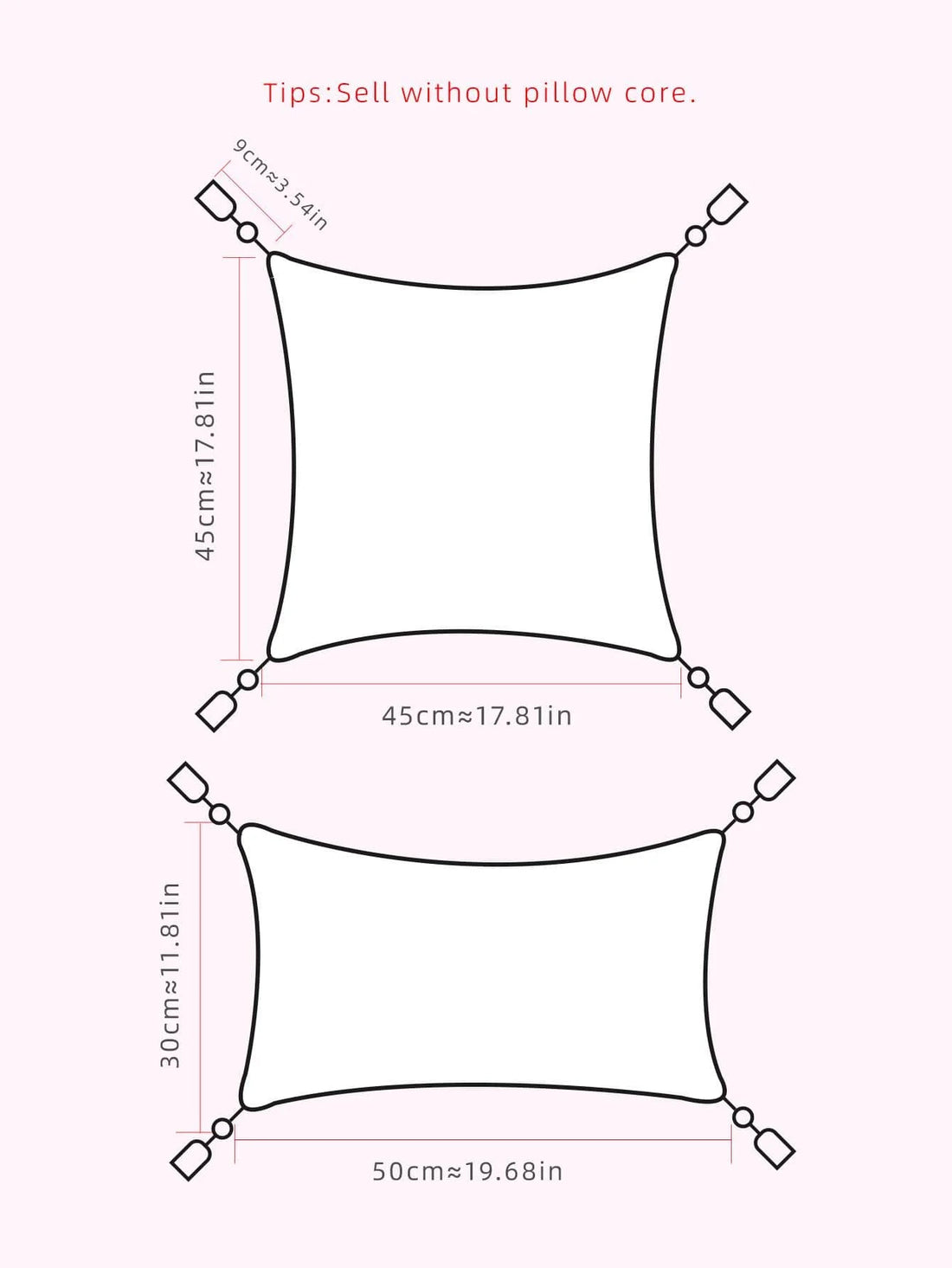 Throw pillow cover with semicircular geometric patterns, made of canvas, suitable for sofas in bedrooms and living rooms.