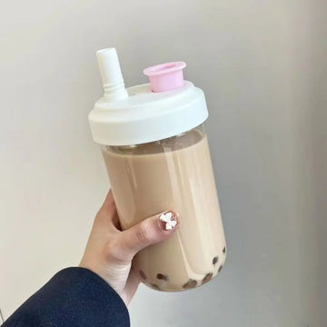 Anti-fall Outdoors Straigh Drinking Large-capacity Portable Drink Cup Water Bottle Straw Cup Plastic Kettle