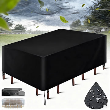 Terrace Patio Furniture Cover Waterproof 210d Furniture Cover, Suitable For Outdoor Sofa Set