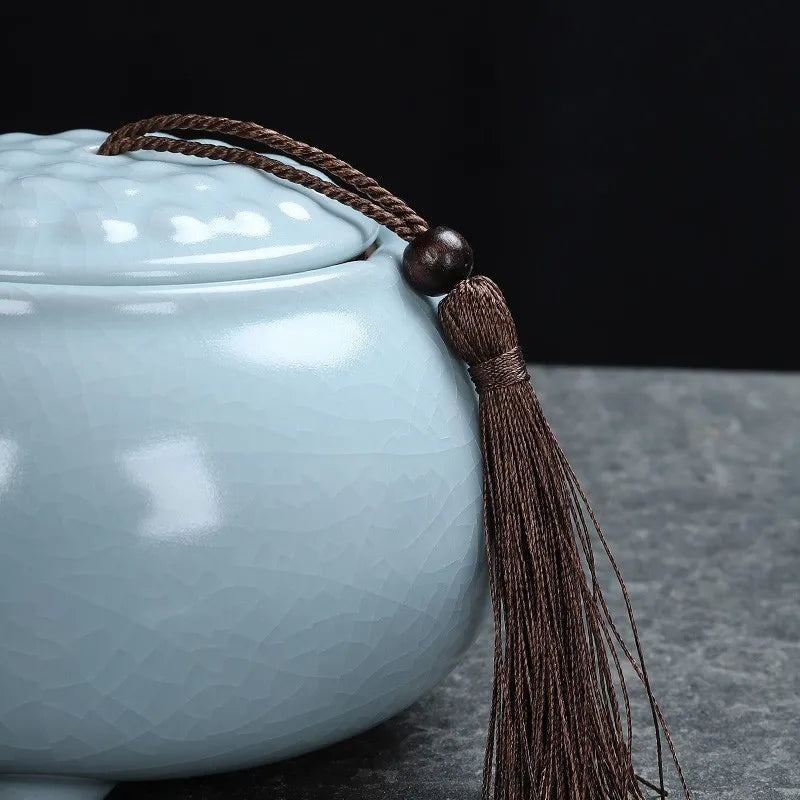 Forever Friend Memorial Urn - Personalized Engraving Gift, Waterproof Ceramic Ashes Storage for Pets