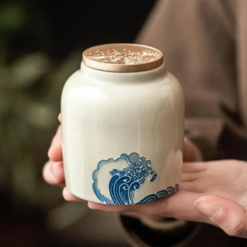 Pet & Human Ceramic Urns Set - Custom Matching Engraving, Memorial Ashes Containers Gift Package