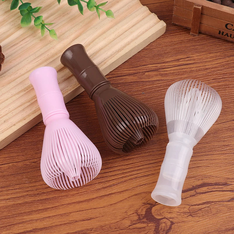 1Pc Reusable ABS Matcha Stirrer For Matcha Green Tea Powder Plastic Tea Brush Tea Tool With Stirrer Matcha Stirrer
