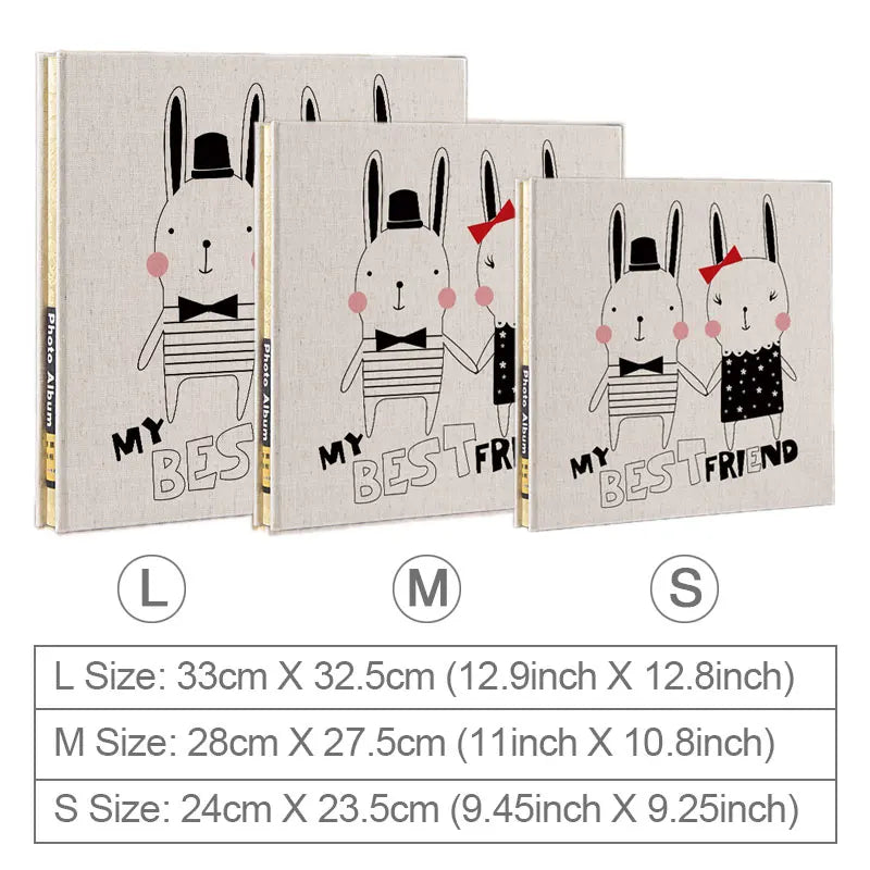 Photo Album Scrapbook Baby Self Sticker Storage 12 15 Inch Transparent Self-Adhesive Wedding Photoalbum Travel Vintage Stockbook