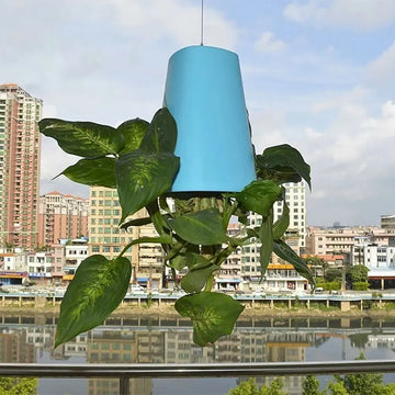 360-Degree Rotation Inverted Sky Garden Hanging Pot plastic Upside-Down Hanging Planter Pot New Upside Down Planter Flowerpot