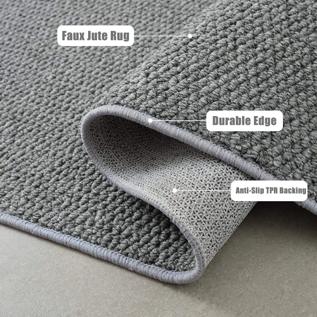 Front Door Mat Outside Entrance Welcome Mat Outdoor Indoor Entryway Rug Non-Slip Washable Doormat