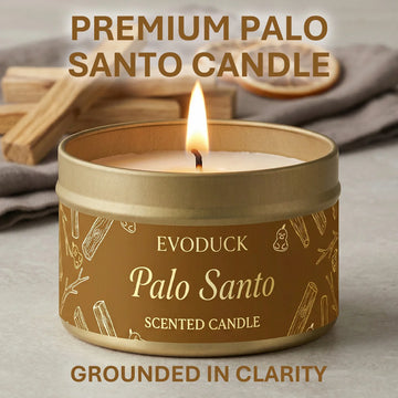 Scented Candles 3oz Palo Santo Manifestation Energy Boosting Christmas Home Decoration Candle Holders Gift