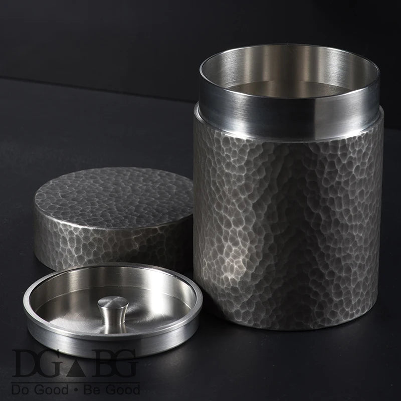 Large Small Keepsake Container Cylinder Pet Memorial Cremation Funeral Urns for Human Ashes Dog Keepsak Urn Praha Souvenirs Tin