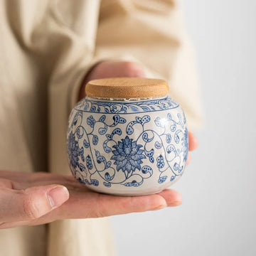 Handmade Floral Pet Urn, Dog, Cats, Birds, Small Animals, Gentle Creative, Sealed Spark Storage Jar, Memorial Supplies, New,