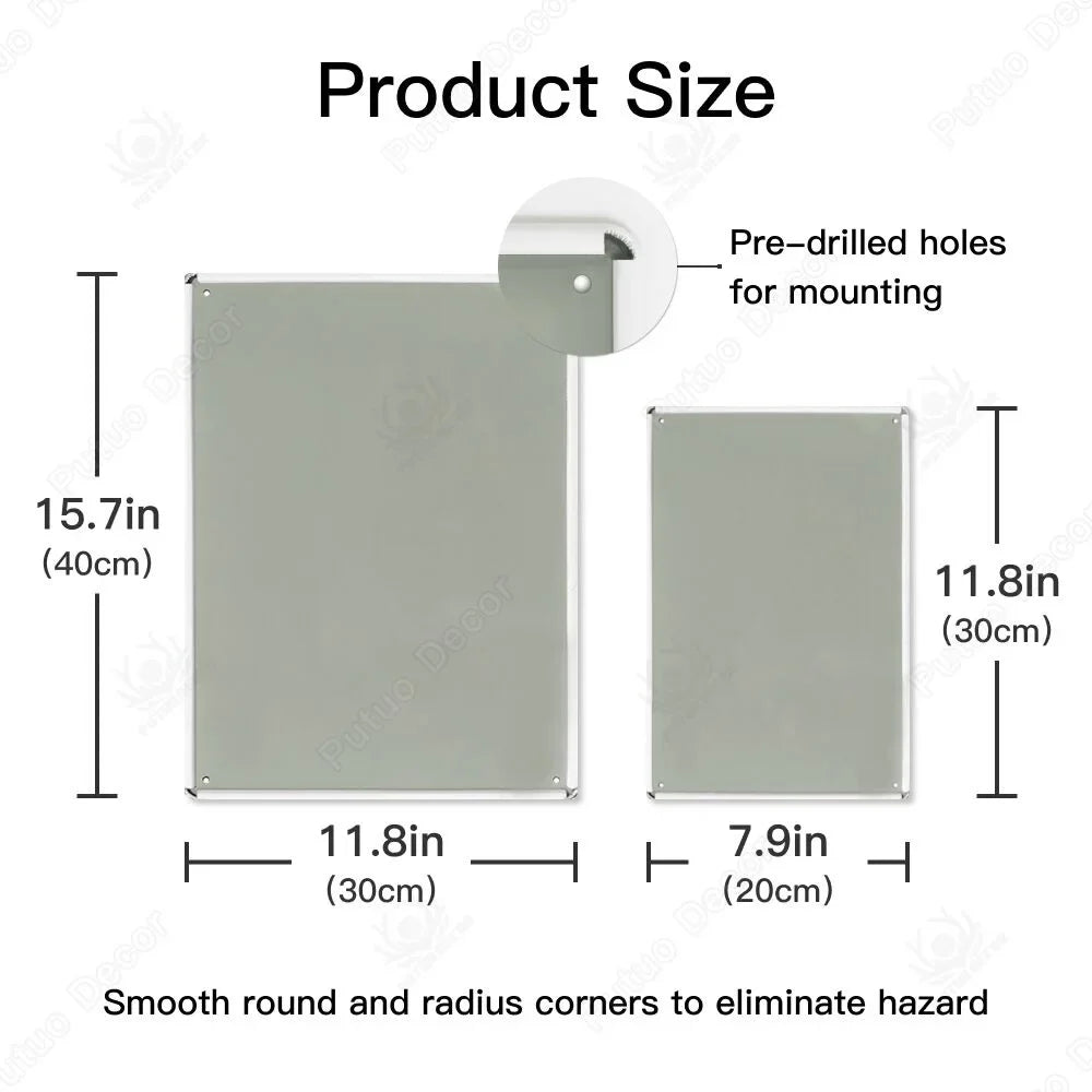 Vintage Warning Metal Tin Signs No Stupid People Beyoud this Point Wall Decor for Home Bars Garage Cafe Club Man Cave Pubs Retro